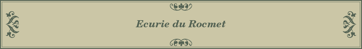 Ecurie du Rocmet